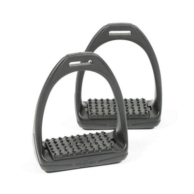 Compositi Reflex Horse Stirrups Black (One Size) from B&Q