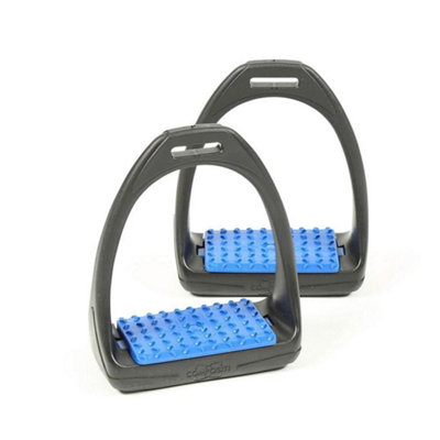Compositi Reflex Horse Stirrups Royal Blue (One Size) from B&Q