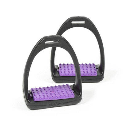 Compositi Reflex Horse Stirrups Purple (One Size) from B&Q