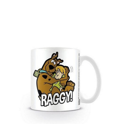 Scooby Doo Raggy Mug White/brown/black (One Size) from B&Q