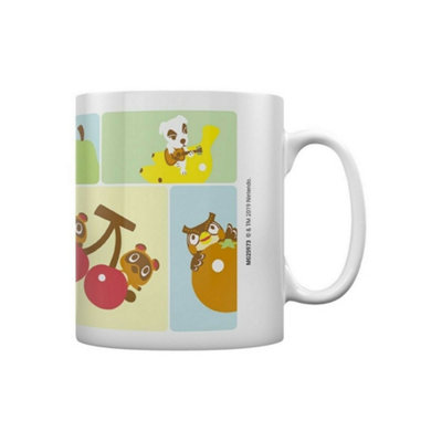  - Animal Crossing Character Grid Mug Multicoloured (One Size)