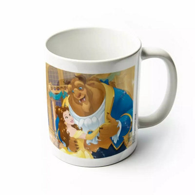  - Beauty And The Beast Mug Gold/blue (One Size)