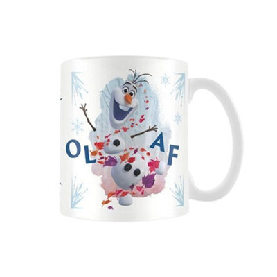Disney Frozen Frozen Ii Jump Olaf Mug White/blue (One Size) from B&Q