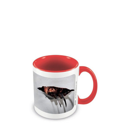  - Nightmare On Elm Street Ripped Mug Red/grey (One Size)