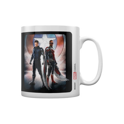 The Falcon And The Winter Soldier Wield The Shield Mug Multicoloured (One Size) from B&Q