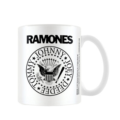 Ramones Logo Mug Black/white (One Size) from B&Q