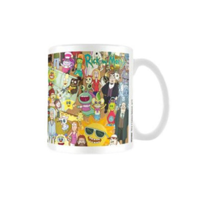 Rick And Morty Characters Mug Multicoloured (One Size) from B&Q