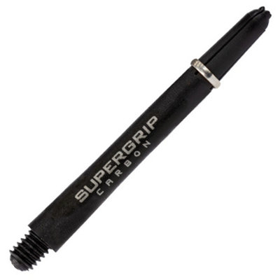 Harrows Unisex Black Super Grip Carbon Darts Shafts In - Image 3
