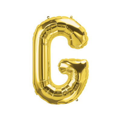 Realmax G Foil Balloon Gold (One Size) from B&Q