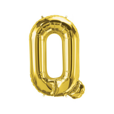 Realmax Q Foil Balloon Gold (One Size) from B&Q