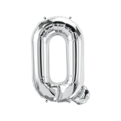 Realmax Q Foil Balloon Silver (One Size) from B&Q