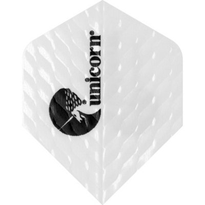 Unicorn Q.100 Plus Dart Flights (Pack Of 3) White (One Size) from B&Q
