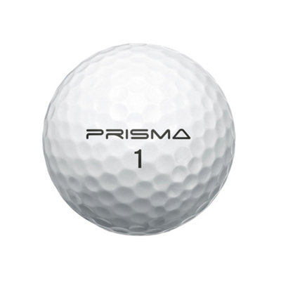  - Masters Prisma Titanium Golf Balls (Pack Of 12) White (One Size)