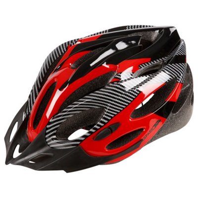 Trespass Adults Unisex Crankster Cycling Helmet Red X (S/m) from B&Q
