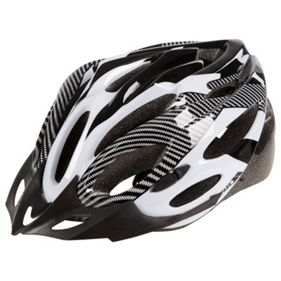 Trespass Adults Unisex Crankster Cycling Helmet White X (S/m) from B&Q