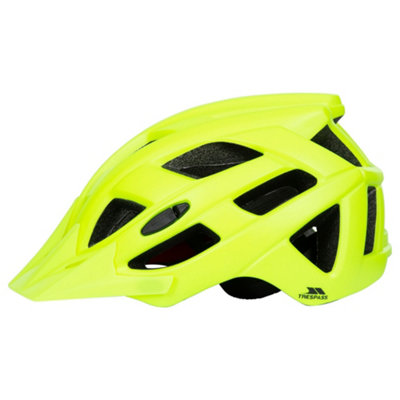 Trespass Adults Zrpokit Cycle Helmet Hi Visibility Yellow X (L) from B&Q