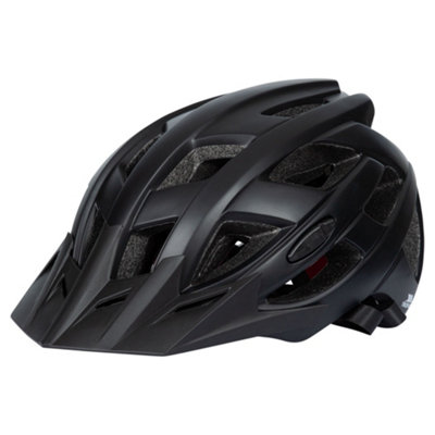 Trespass Adults Zrpokit Cycle Helmet Black X (M) from B&Q