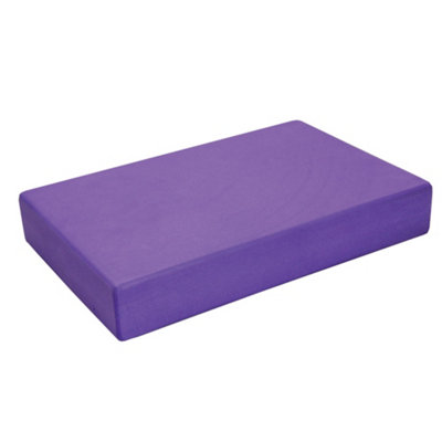 Yoga-Mad Full Yoga Block Purple (One Size) from B&Q