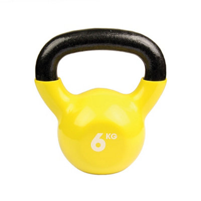 Fitness Mad Kettle Bell Yellow (6Kg) from B&Q