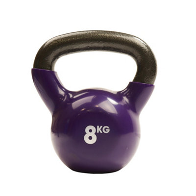 Fitness Mad Kettle Bell Purple (8Kg) from B&Q