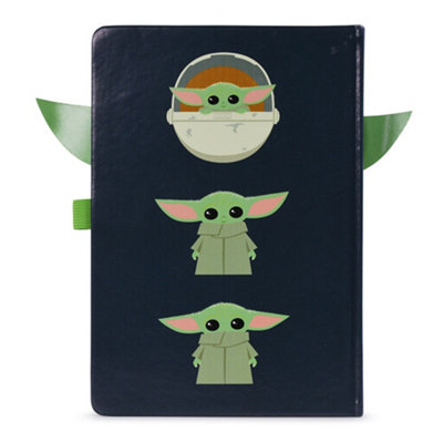 Star Wars: The Mandalorian Im All Ears A5 Notebook Navy/green (One Size) from B&Q