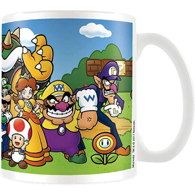 B&Q Super Mario Characters Mug Multicoloured (One Size)