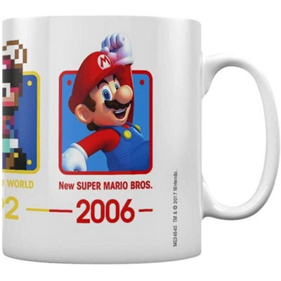 B&Q Super Mario Year Mug Multicoloured (One ) 12Cm