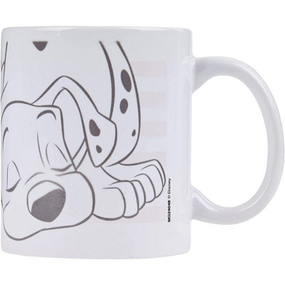 101 Dalmatians Dream Big Mug White/grey (One Size) from B&Q