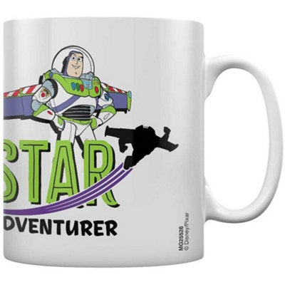  - Toy Story 4 Star Explorer Mug Green/bright Purple/white (One Size)