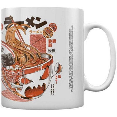  - Ilustrata X-Ray Ramen Mug White/brick Red (One Size)