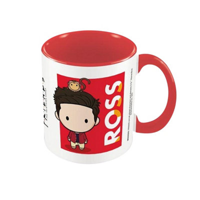 Friends Unisex Red Chibi Ross Mug In - Image 4