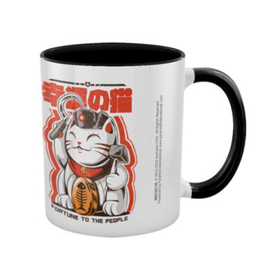  - Ilustrata Catunist Mug Black/white/red (One Size)
