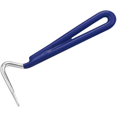  - Roma Vinyl Handle Hoof Pick Blue (One Size)