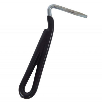  - Roma Vinyl Handle Hoof Pick Black (One Size)