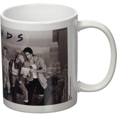  - Friends Lunch On A Skyscraper Mug White/black (One Size)