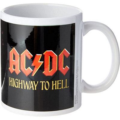  - Ac/dc Highway To Hell Mug White/black/red (One Size)