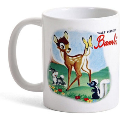 Bambi Vintage Mug White/green/brown (One Size) from B&Q