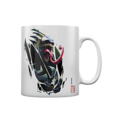 Venom Tearing Through Mug Black/white (One Size) from B&Q
