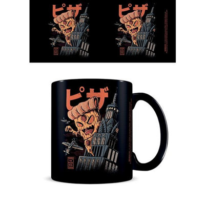  - Ilustrata The Pizza Kong Mug Black/orange (One Size)