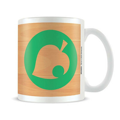  - Animal Crossing Nook Inc Mug White/natural/green (One Size)
