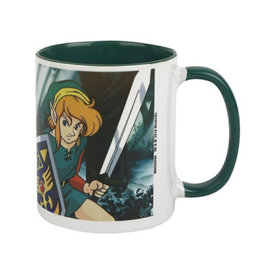The Legend Of Zelda The Lost Woods Mug Green/white/yellow (One Size) from B&Q