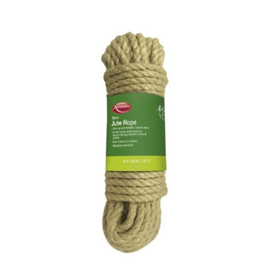 Ambador Natural Jute Rope Natural (15M) from B&Q