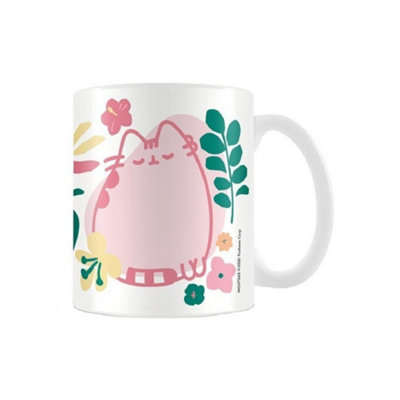 Pusheen Tropical Mug Pink/green/white (One Size) from B&Q