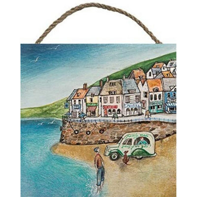 - Joe Ramm Cornish Wooden Plaque Multicoloured (One Size)