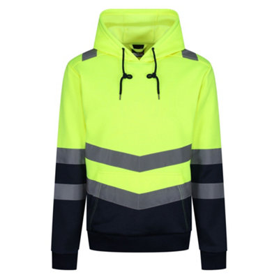 Regatta Professional Mens Overhead High-Vis Hoodie from B&Q