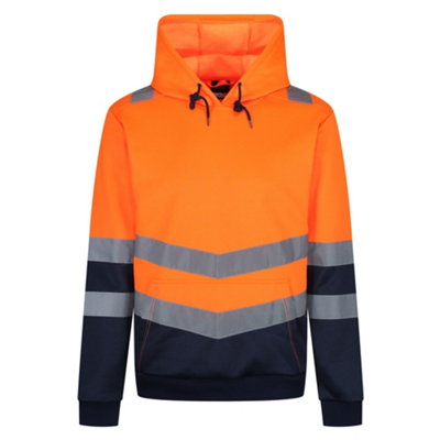 Regatta Professional Mens Overhead High-Vis Hoodie from B&Q