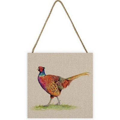 Jane Bannon Granville Wooden Plaque Multicoloured (One Size) from B&Q