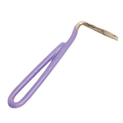  - Roma Vinyl Handle Hoof Pick Purple (One Size)