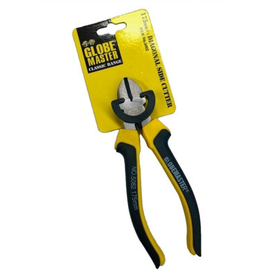 Worldwide Globemaster Side Cutting Pliers Black/yellow (152mm) from B&Q