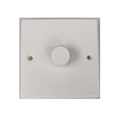 Dencon Dimmer Switch White (One Size) from B&Q